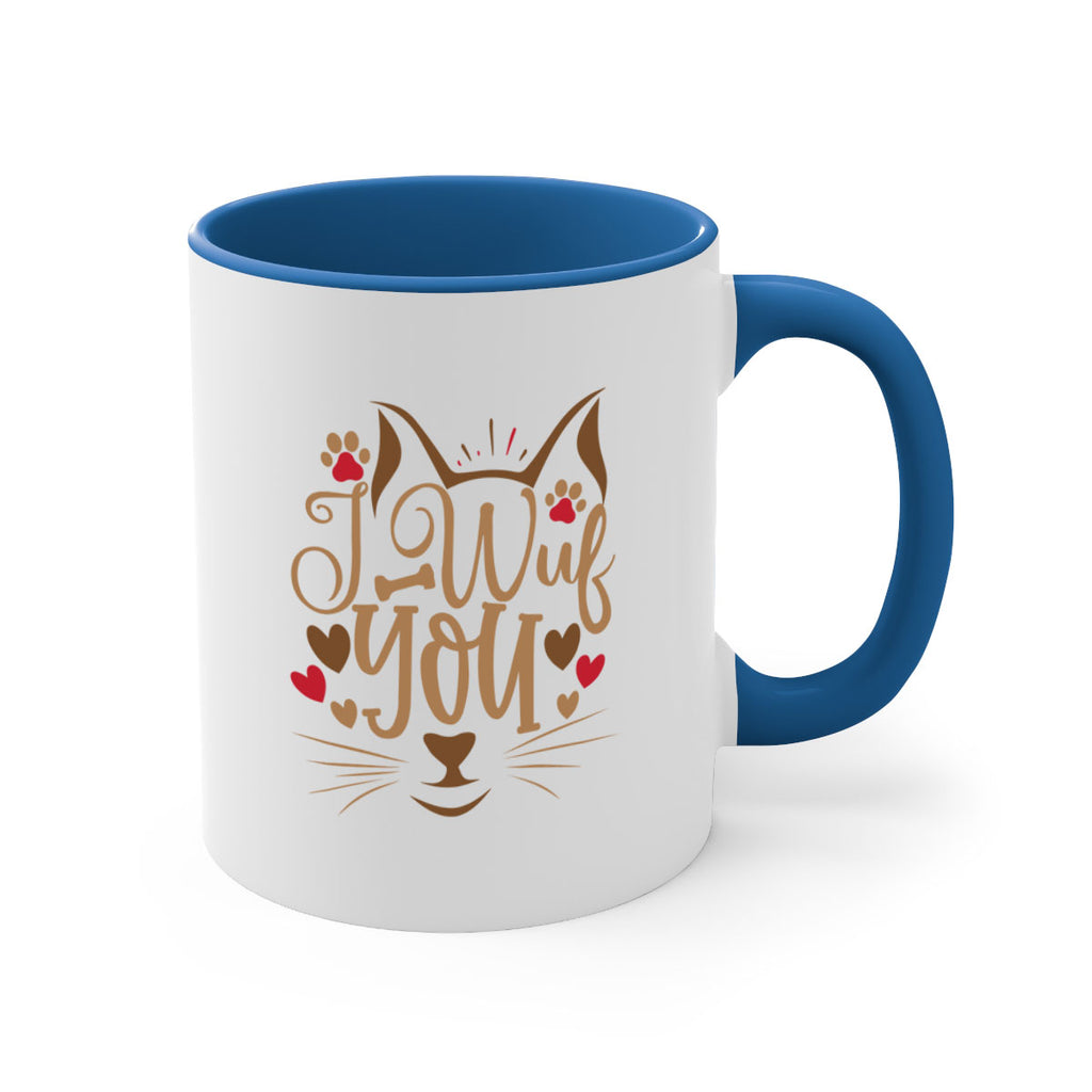 I Wuf You Style 16#- cat-Mug / Coffee Cup