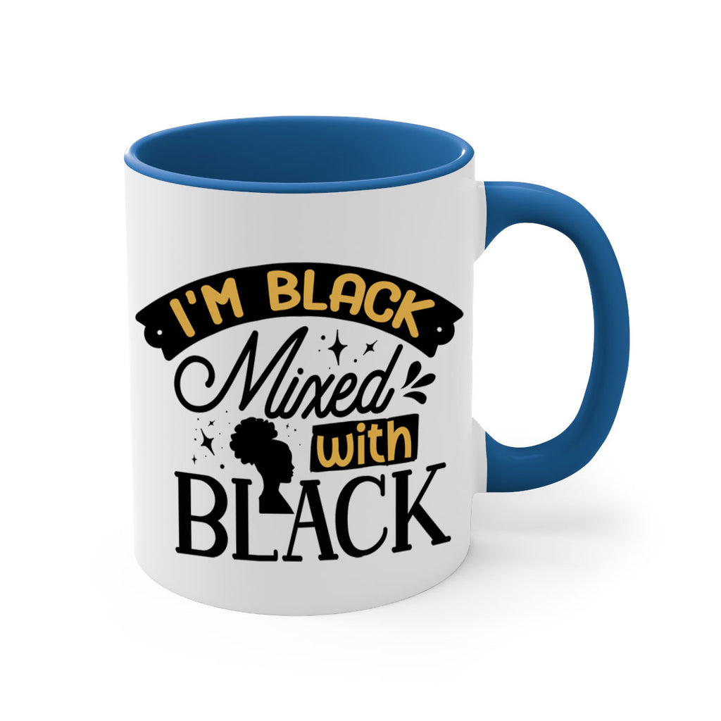 Im black mixed with black Style 30#- Black women - Girls-Mug / Coffee Cup