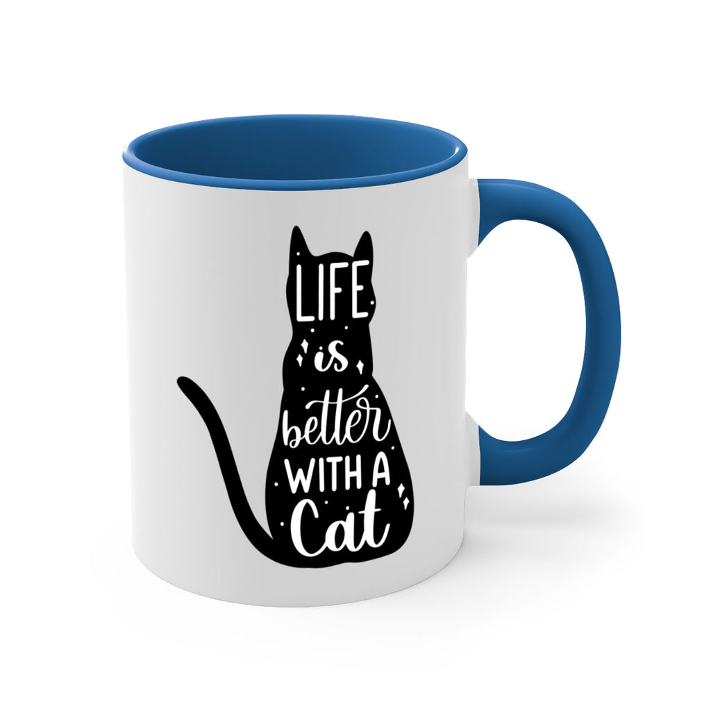 Life Is Better With A Cat Style 98#- cat-Mug / Coffee Cup