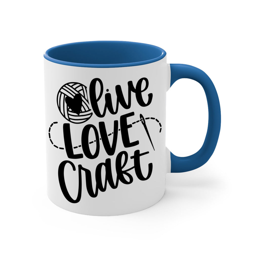 Live Love Craft 15#- crafting-Mug / Coffee Cup