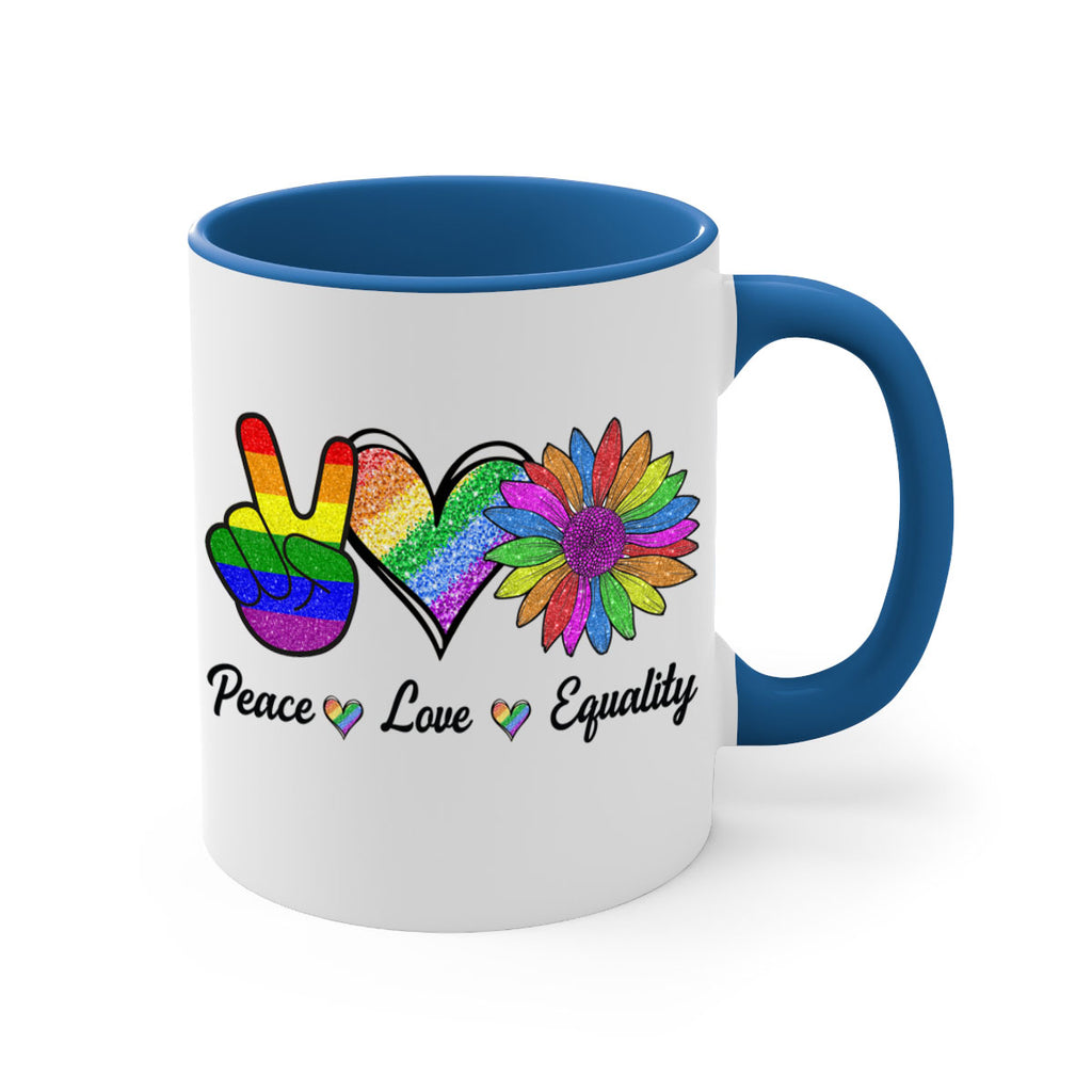 Peace Love Equality Lgbt Pride Design 40#- lgbt-Mug / Coffee Cup
