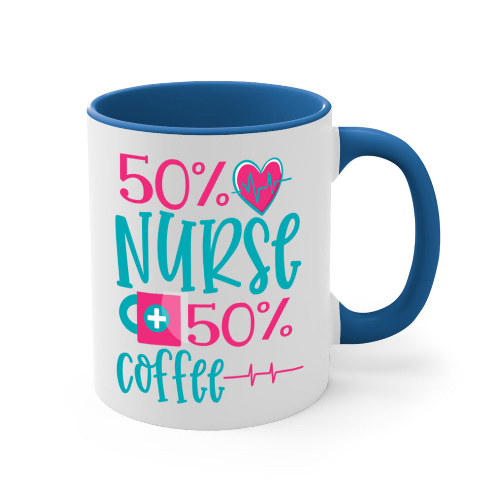 Percent Nurse Percent Coffee Style 395#- nurse-Mug / Coffee Cup