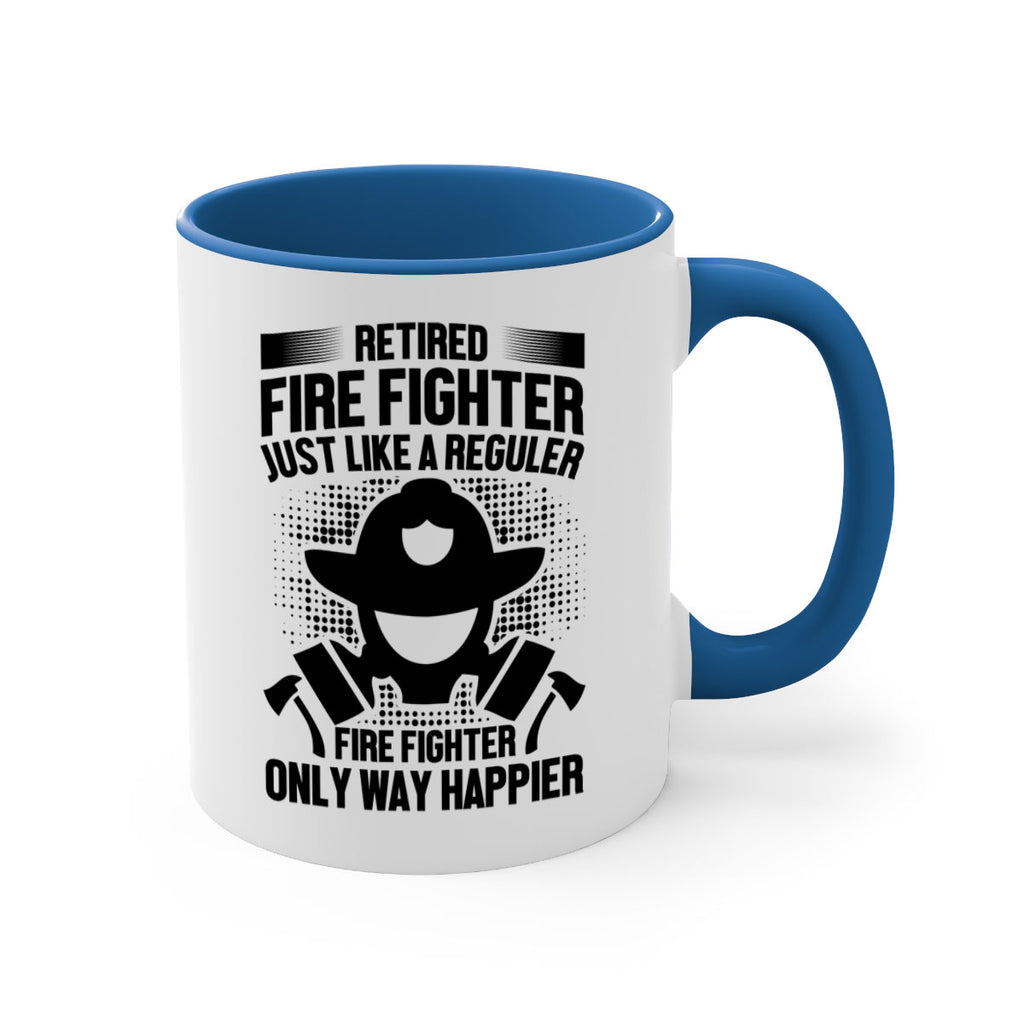 Retired fire Style 40#- fire fighter-Mug / Coffee Cup