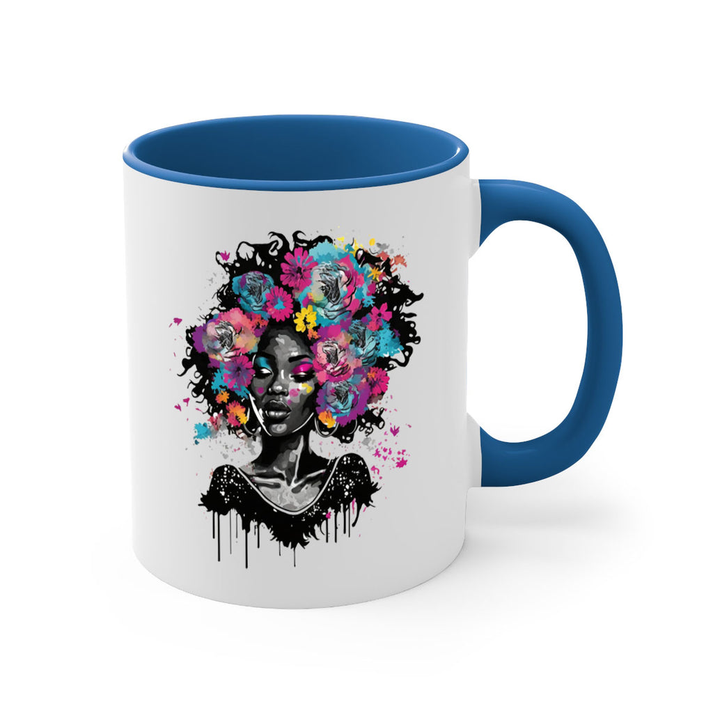 Sparkling Black Girl Design 17#- Black women - Girls-Mug / Coffee Cup
