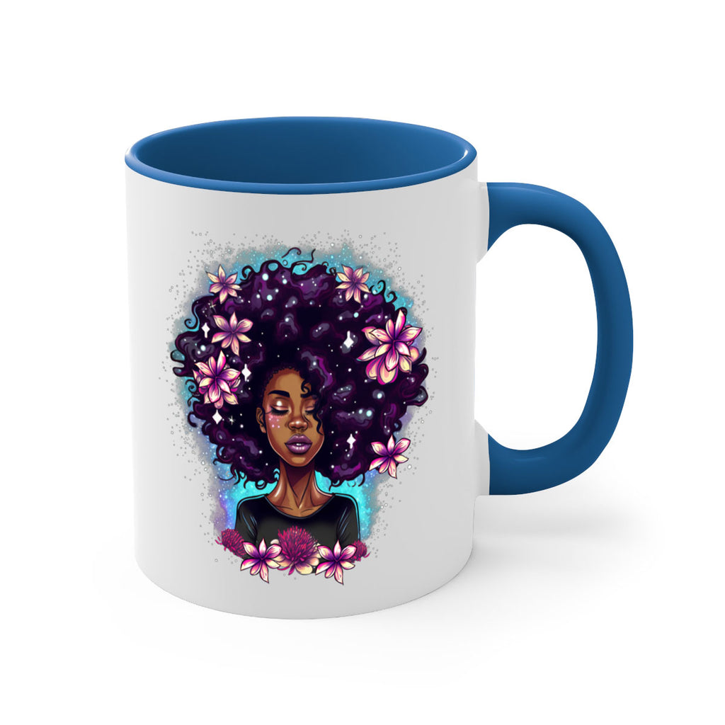 Sparkling Black Girl Design 3#- Black women - Girls-Mug / Coffee Cup