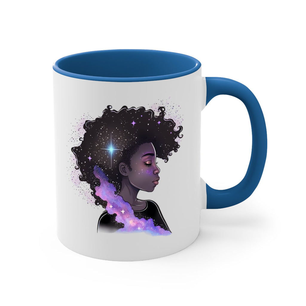 Sparkling Black Girl Design 4#- Black women - Girls-Mug / Coffee Cup