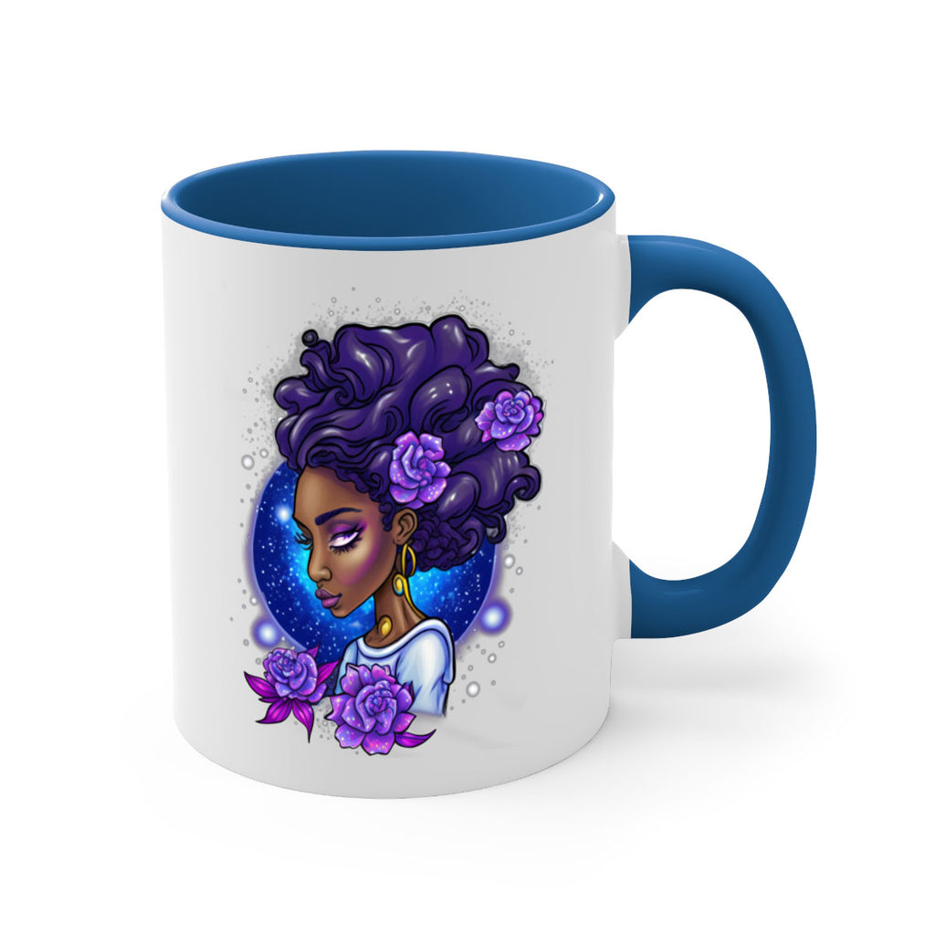 Sparkling Black Girl Design 7#- Black women - Girls-Mug / Coffee Cup