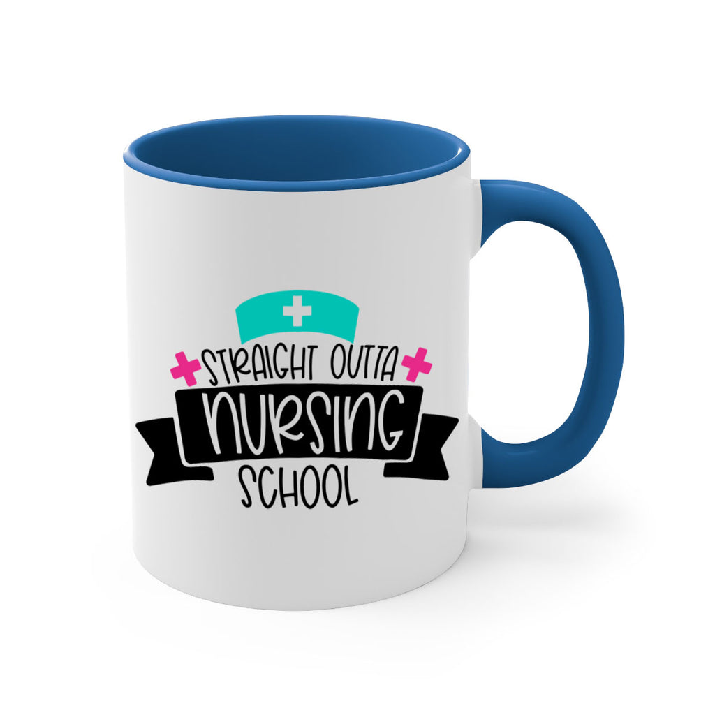Straight Outta Nursing School Style Style 27#- nurse-Mug / Coffee Cup