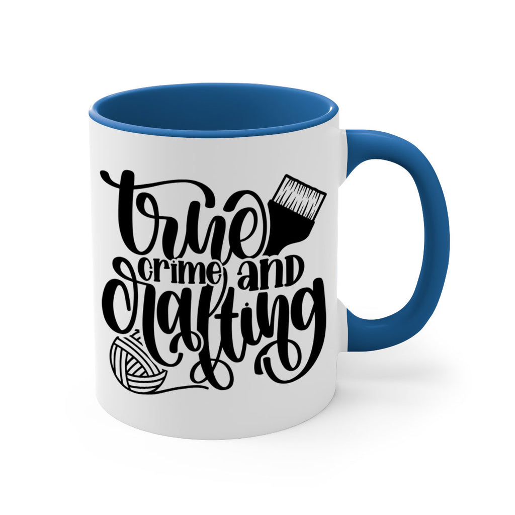 True Crime And Crafting 3#- crafting-Mug / Coffee Cup