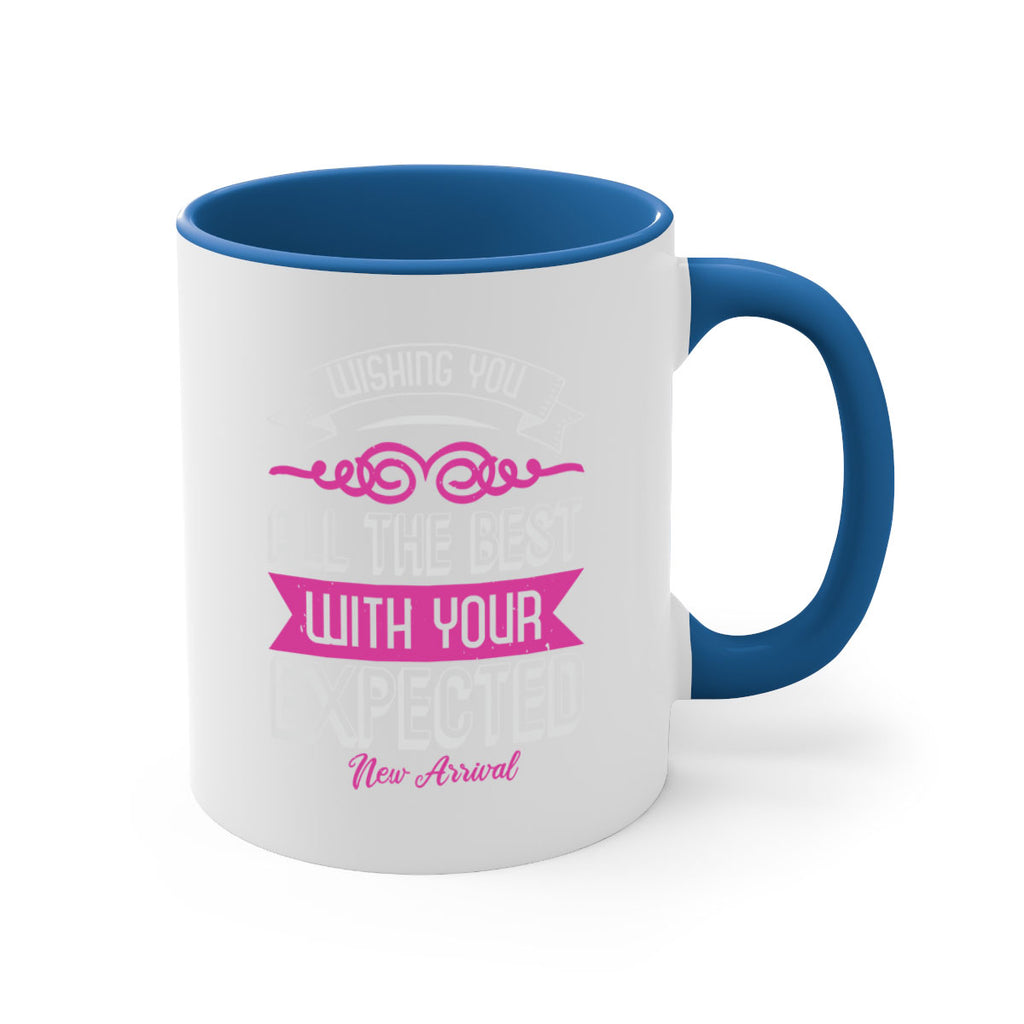 Wishing you all the best on your new arrival Style 7#- baby shower-Mug / Coffee Cup