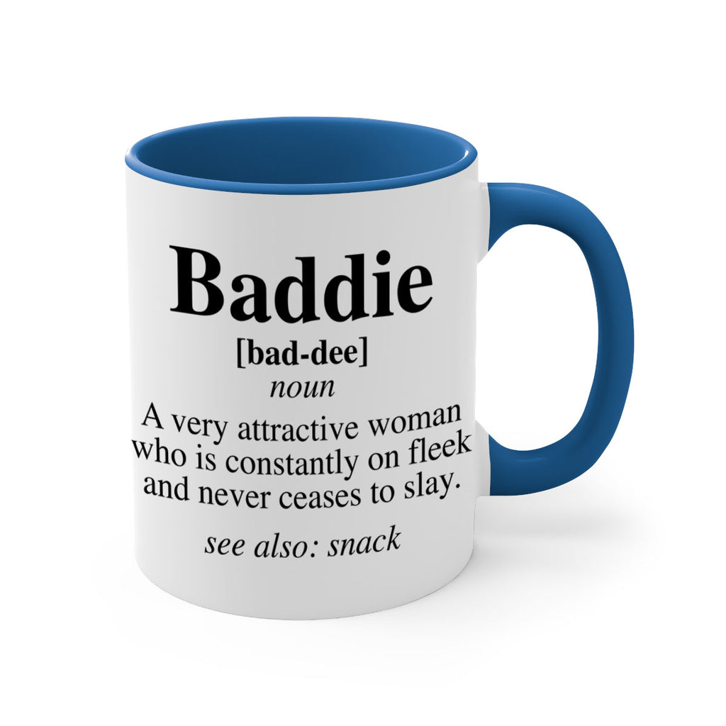 baddie definition 269#- black words - phrases-Mug / Coffee Cup