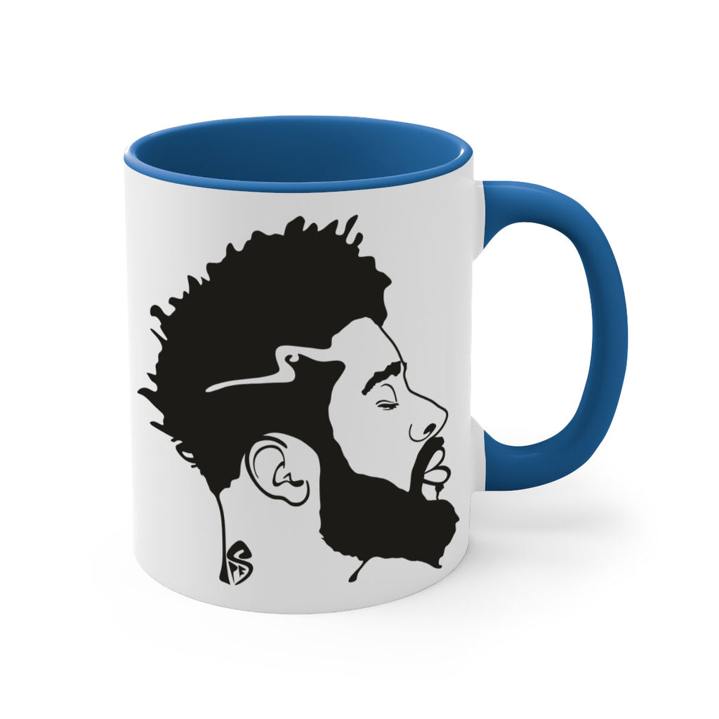 beardman 59#- Black men - Boys-Mug / Coffee Cup