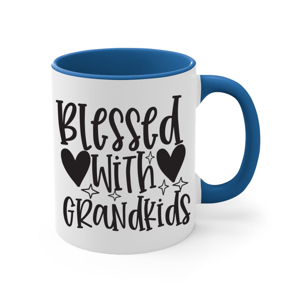 blessed with grandkids 415#- mom-Mug / Coffee Cup