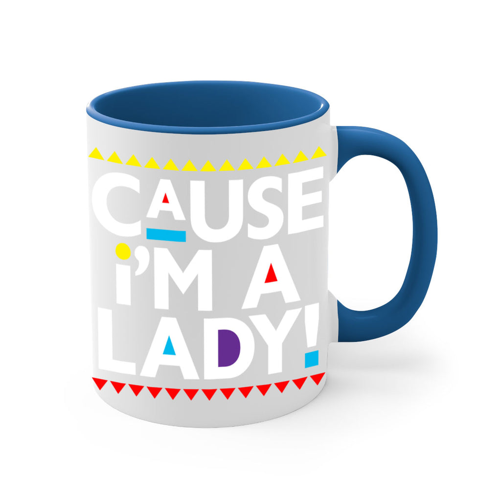 causeimalady 189#- black words - phrases-Mug / Coffee Cup