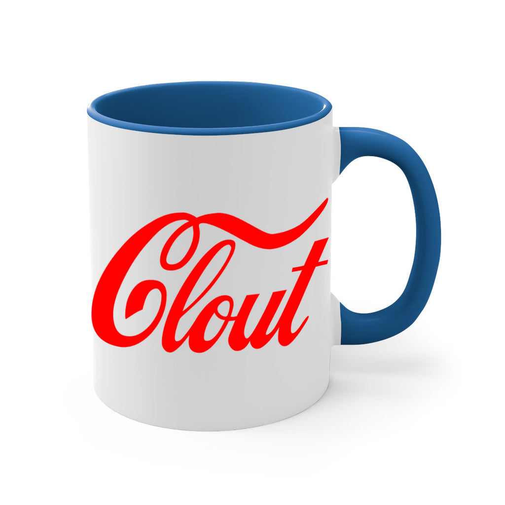 clout 185#- black words - phrases-Mug / Coffee Cup