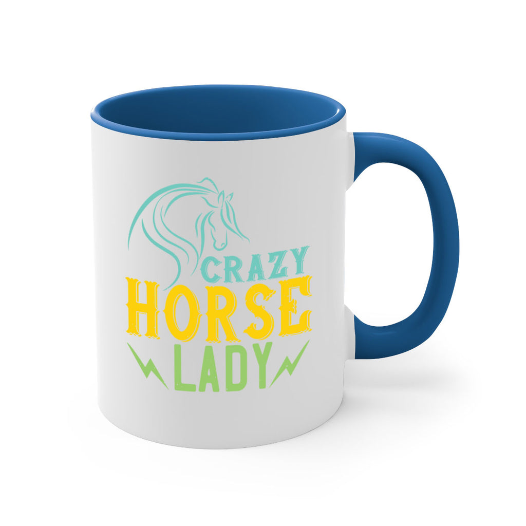crazy horse lady Style 10#- horse-Mug / Coffee Cup