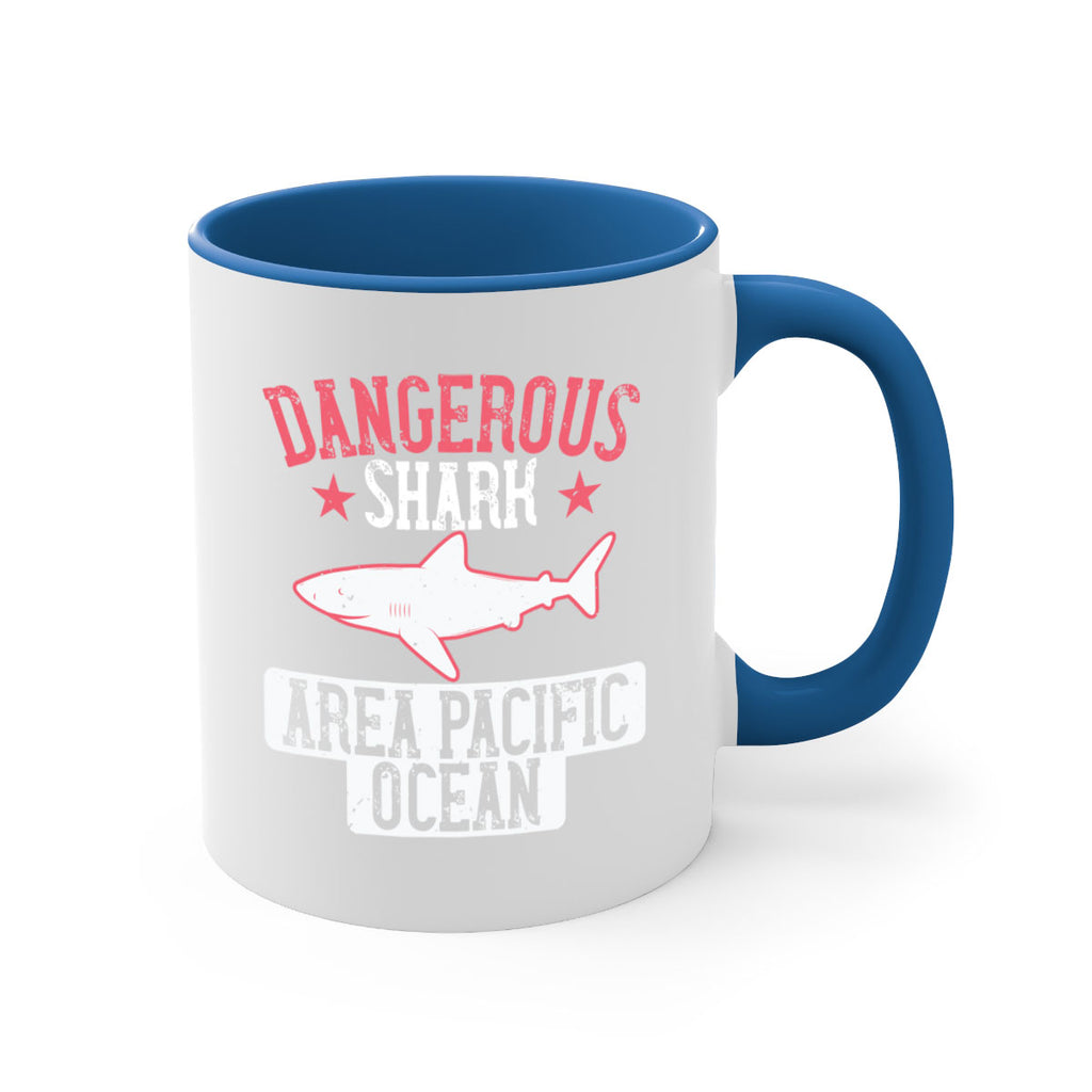 dangerous shark area pacific ocean Style 92#- Shark-Fish-Mug / Coffee Cup