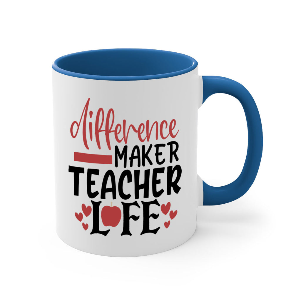 difference maker teacher life Style 184#- teacher-Mug / Coffee Cup
