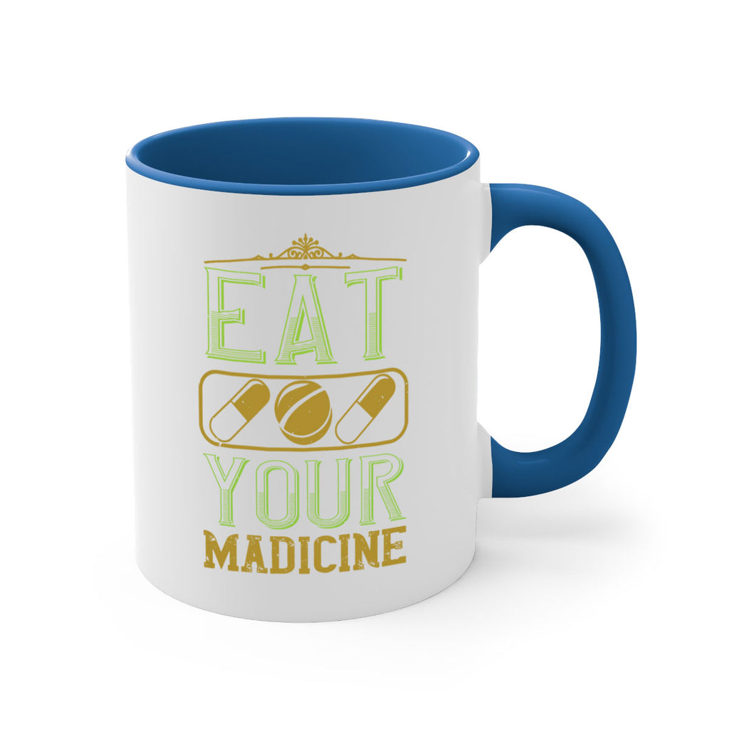 eat your madicine 141#- vegan-Mug / Coffee Cup
