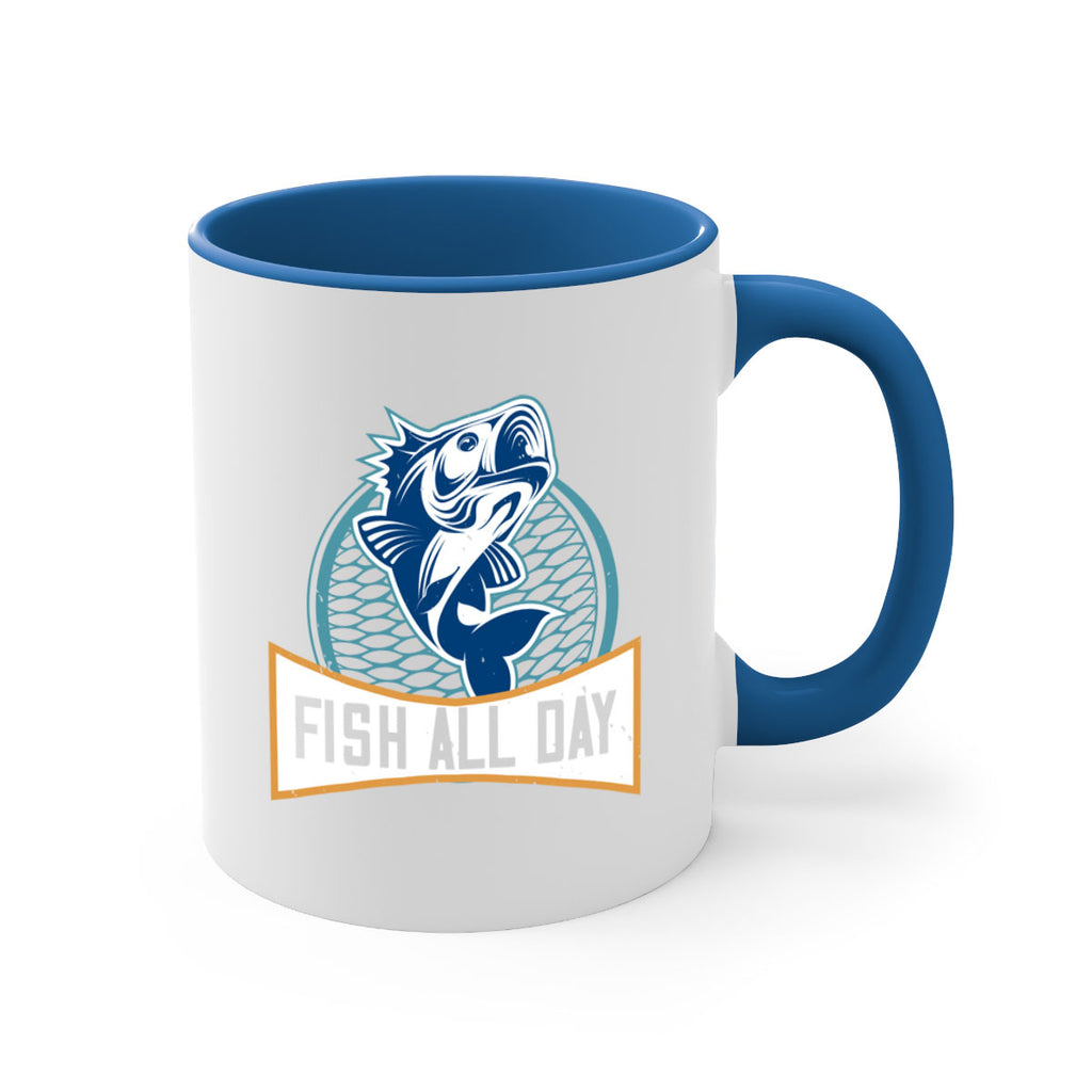 fish all day 277#- fishing-Mug / Coffee Cup