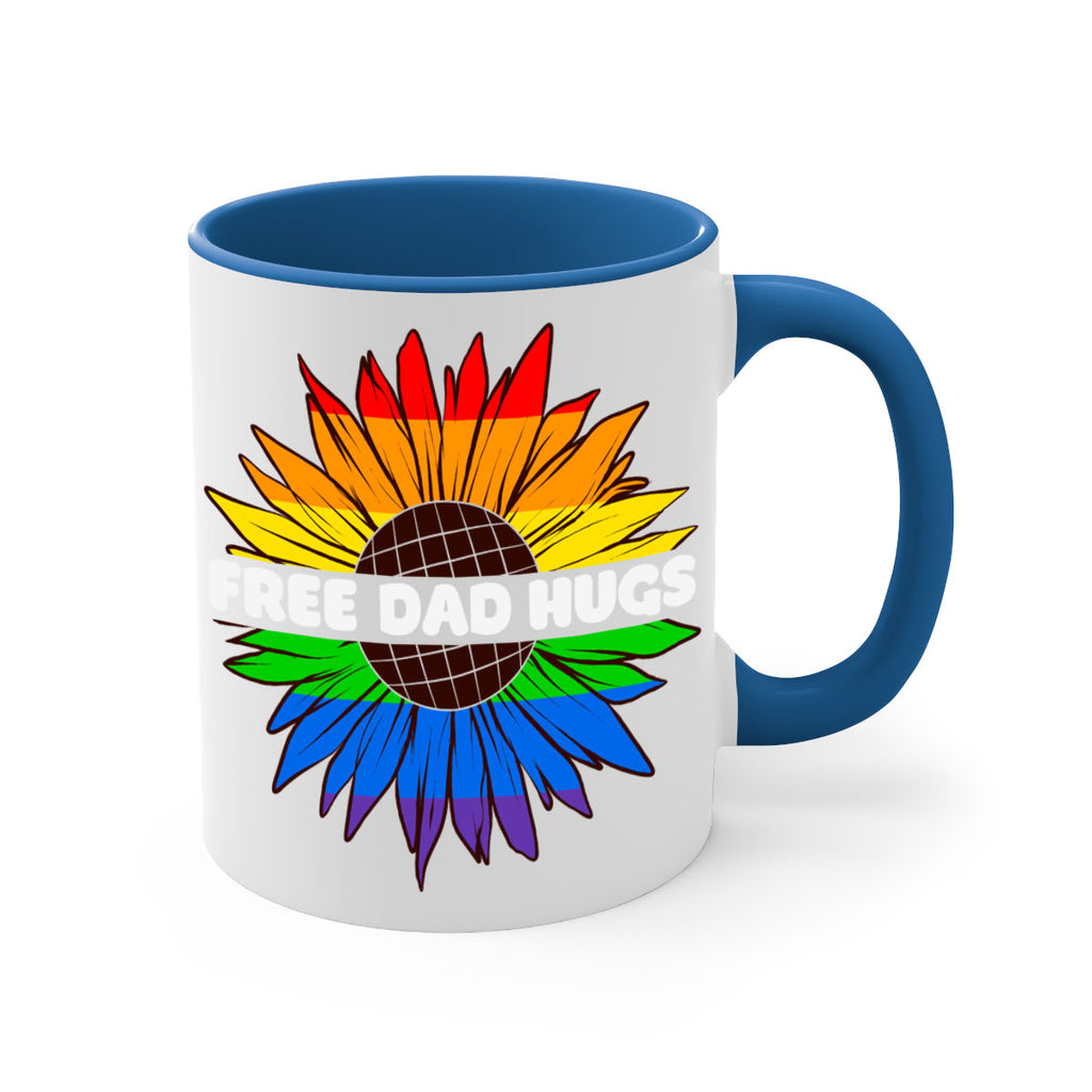 free dad hugs pride lgbt lgbt 140#- lgbt-Mug / Coffee Cup