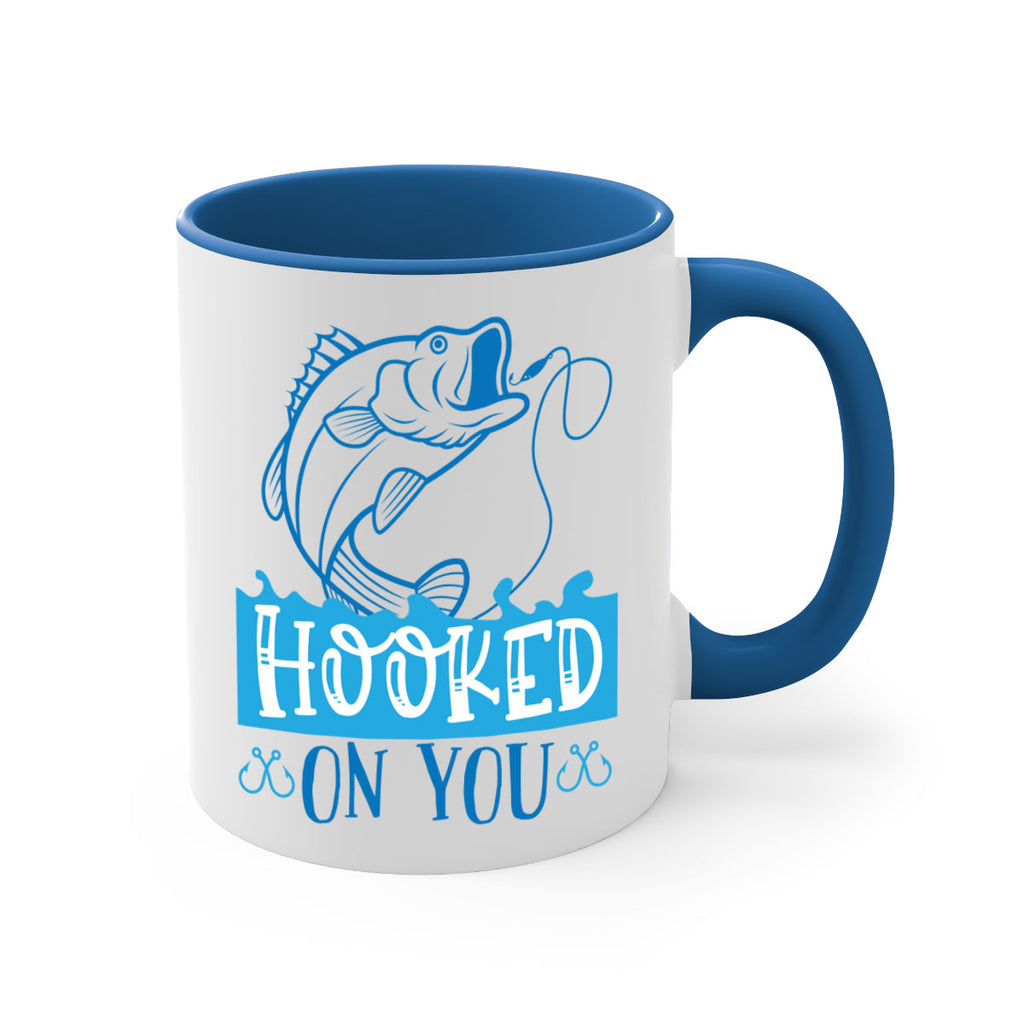 hooked on you 214#- fishing-Mug / Coffee Cup