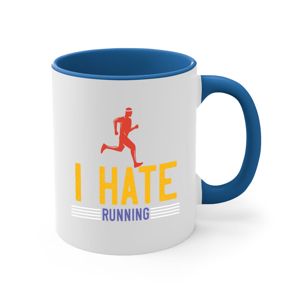 i hate running 40#- running-Mug / Coffee Cup