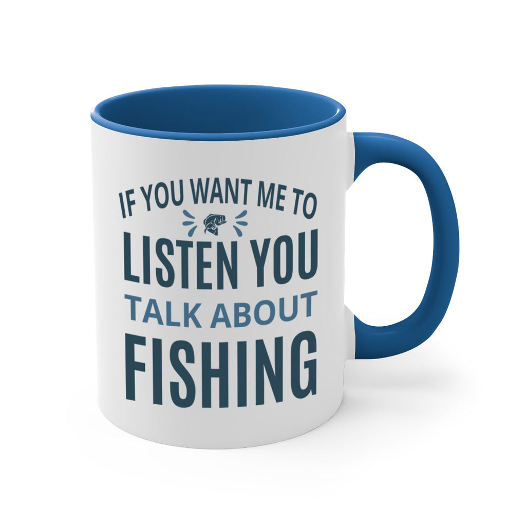 if you want 86#- fishing-Mug / Coffee Cup