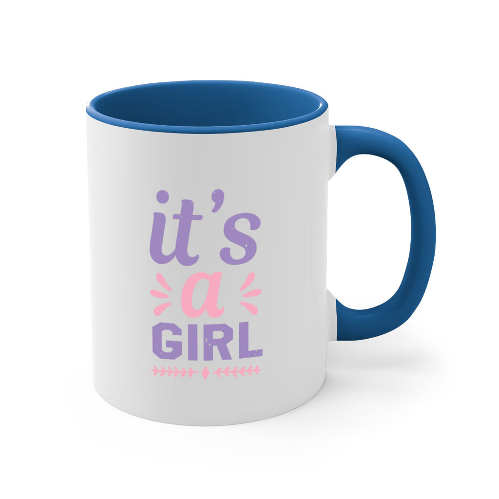 its a girl Style 32#- baby shower-Mug / Coffee Cup