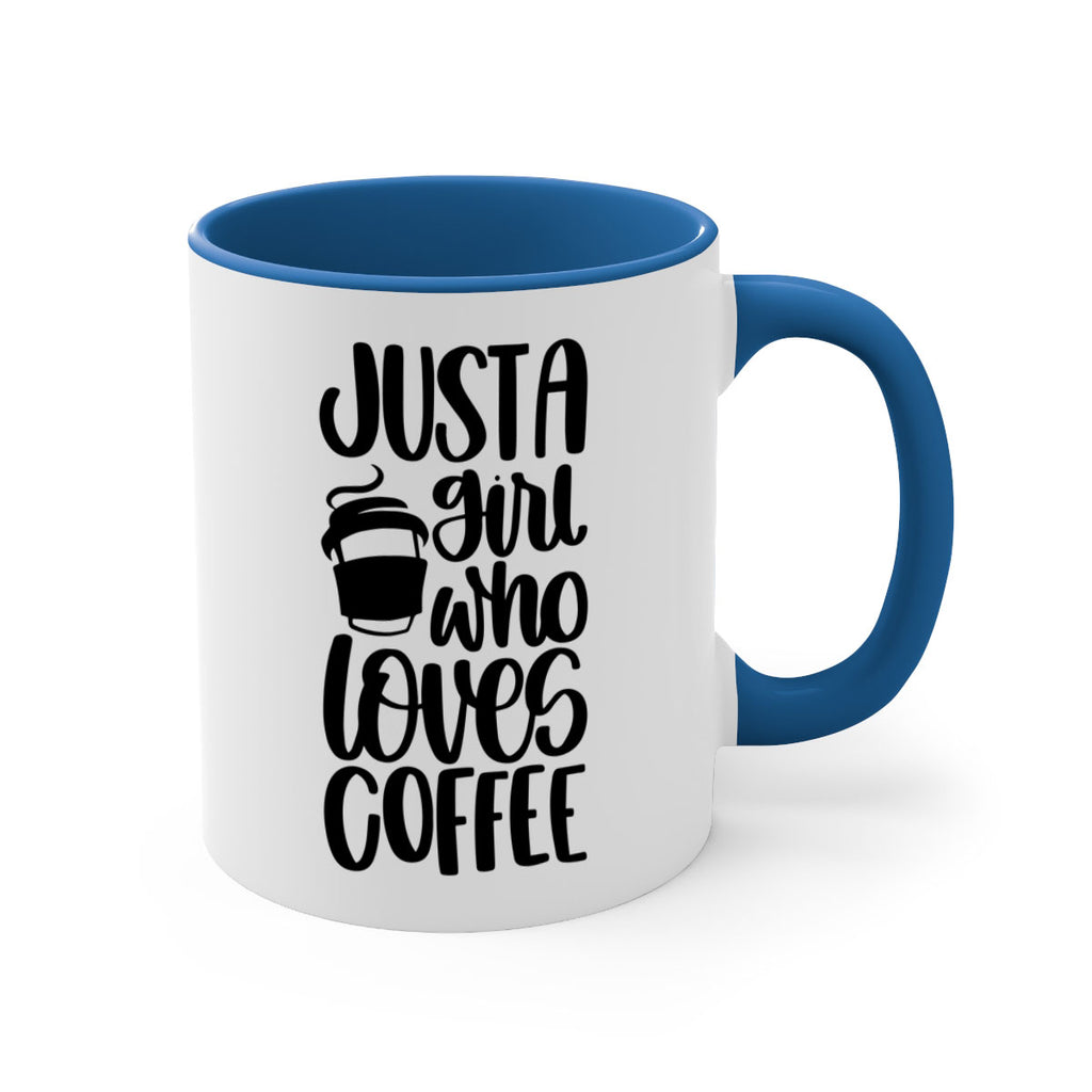 just a girl who loves coffee 86#- coffee-Mug / Coffee Cup
