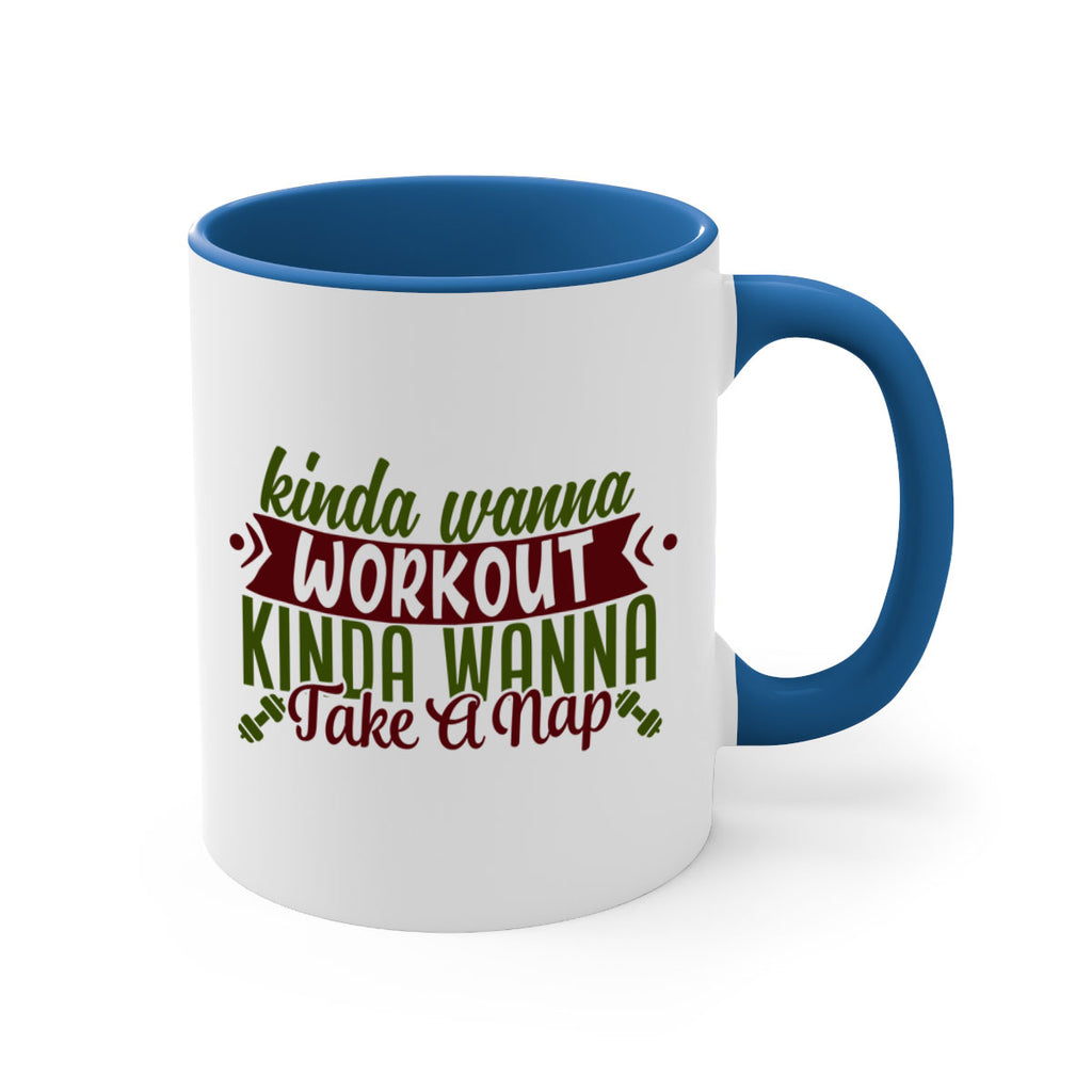 kinda wanna workout kinda wanna take a nap 34#- gym-Mug / Coffee Cup