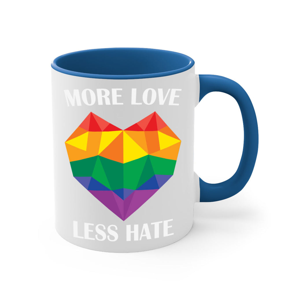 more love less hate lgbt lgbt 78#- lgbt-Mug / Coffee Cup