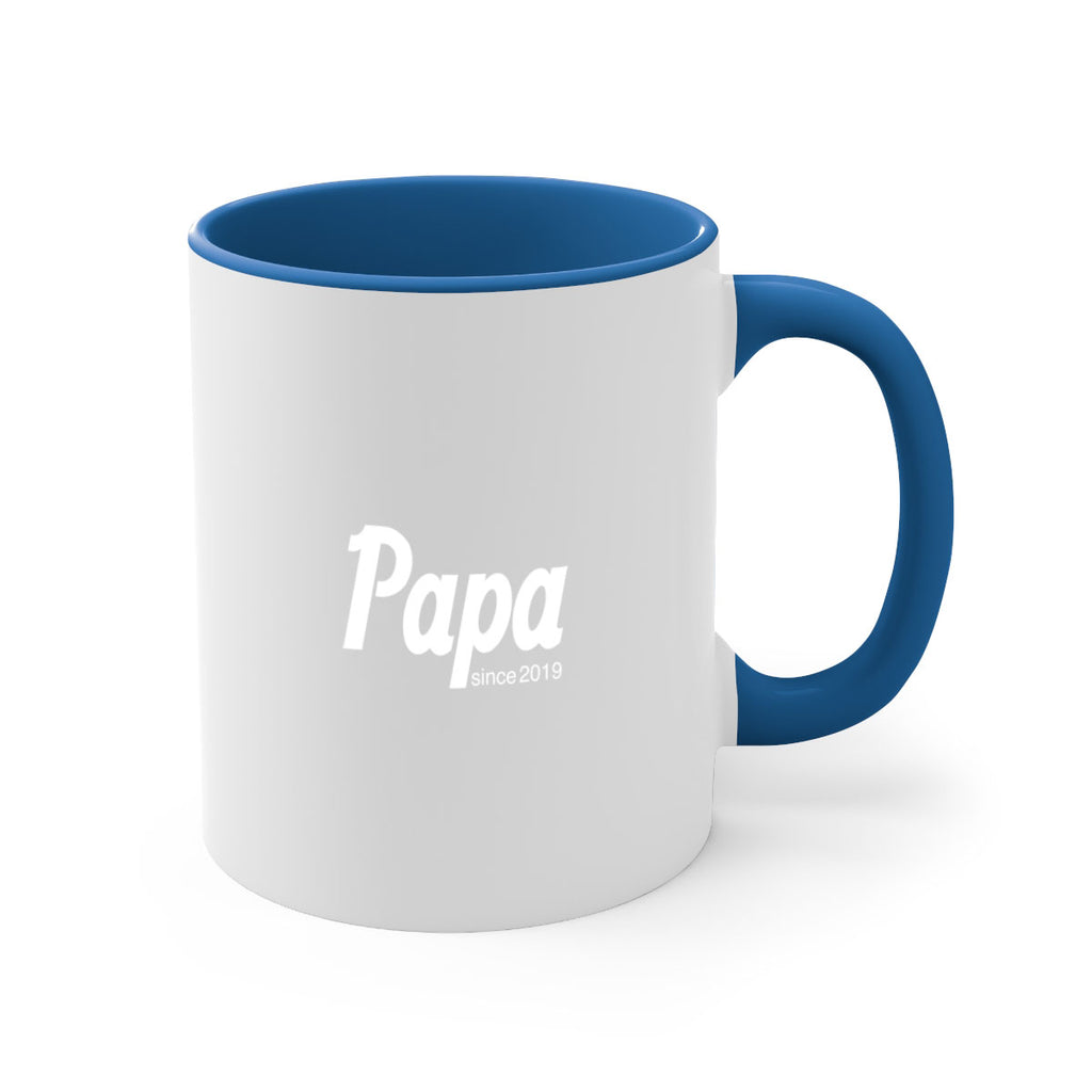 papa since 128#- grandpa-Mug / Coffee Cup
