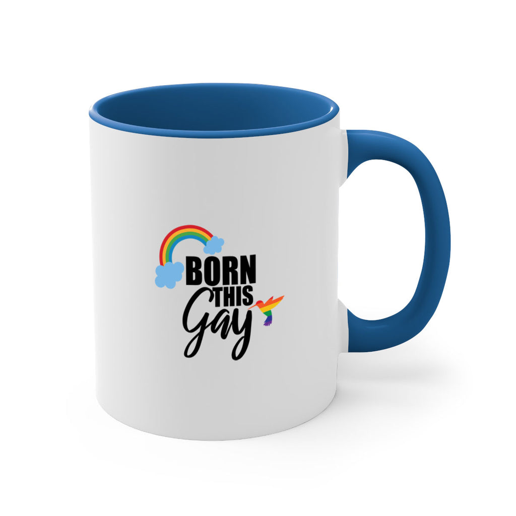 pride born this gay 68#- lgbt-Mug / Coffee Cup
