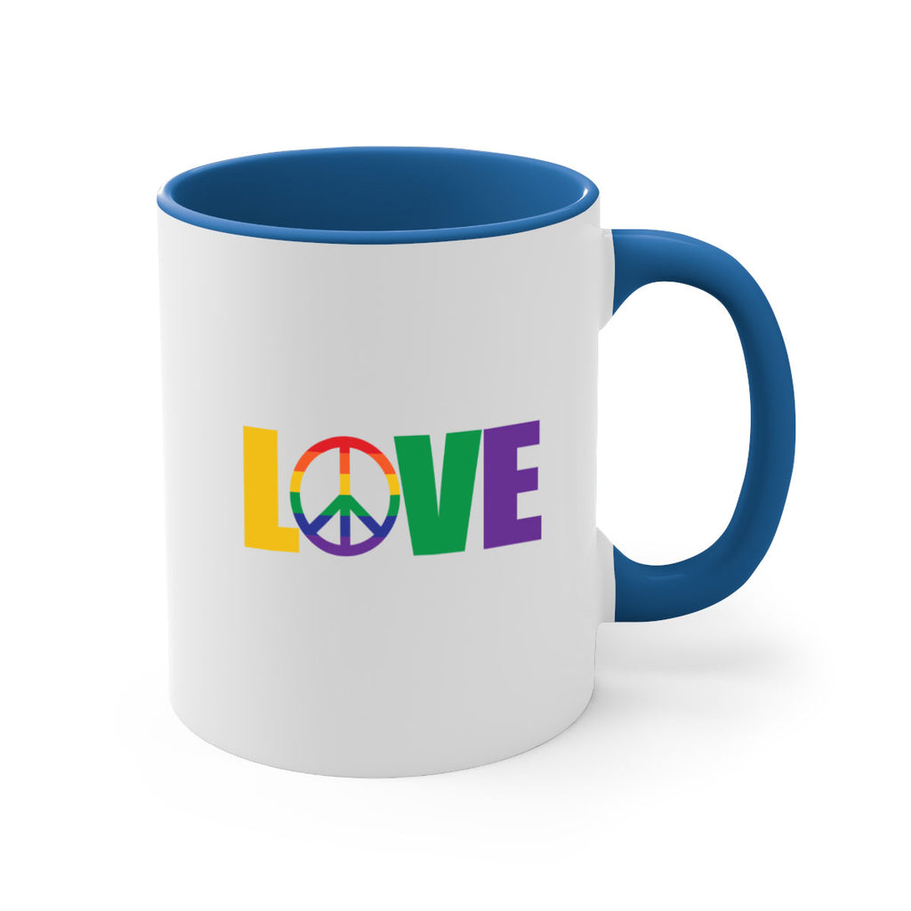pride love peace 60#- lgbt-Mug / Coffee Cup