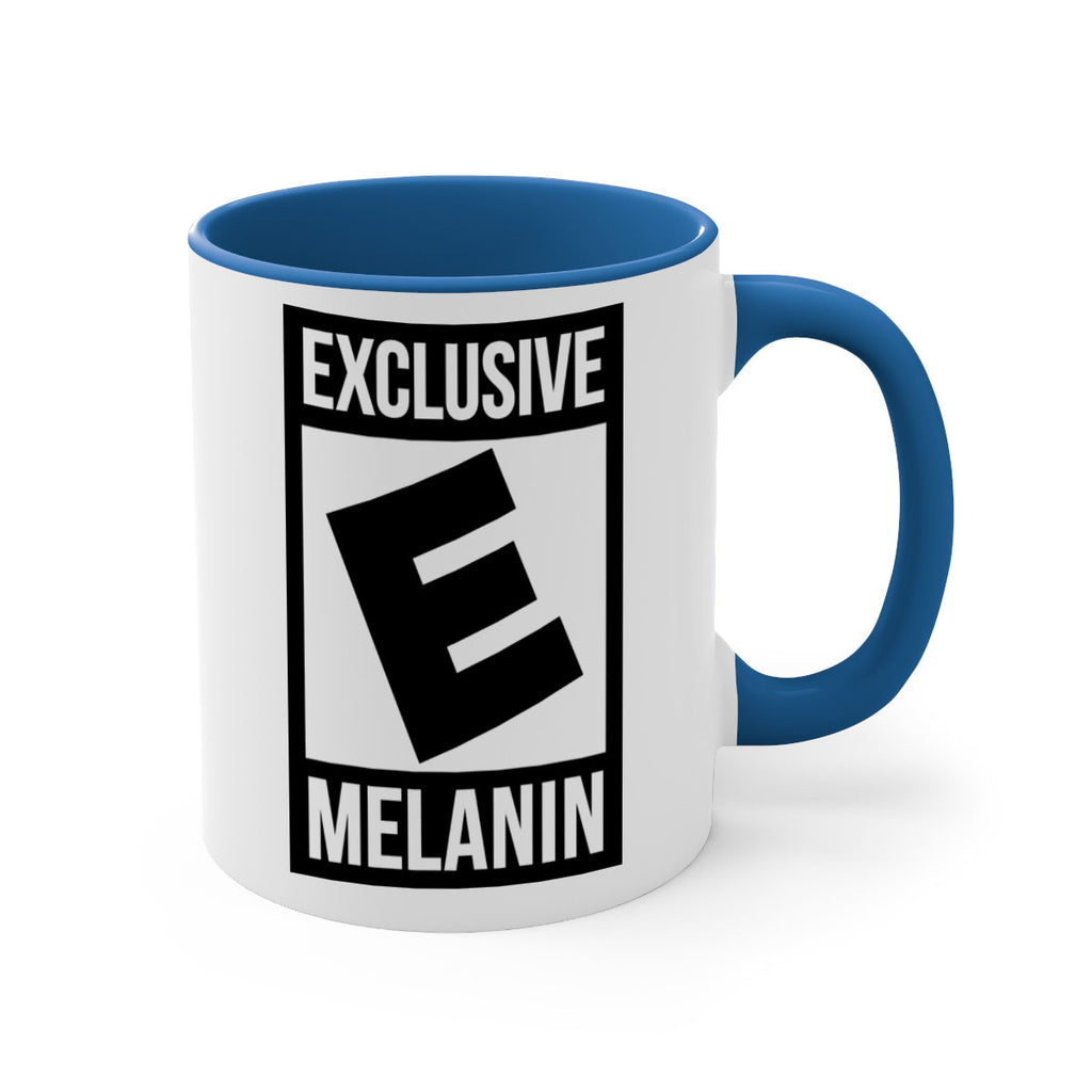 rated exclusive melanin 46#- black words - phrases-Mug / Coffee Cup