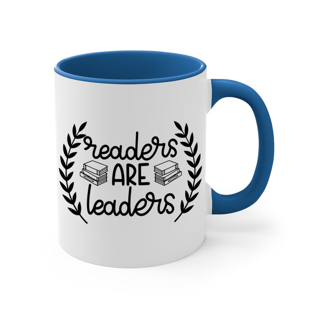 readers are leaders 33#- Reading - Books-Mug / Coffee Cup