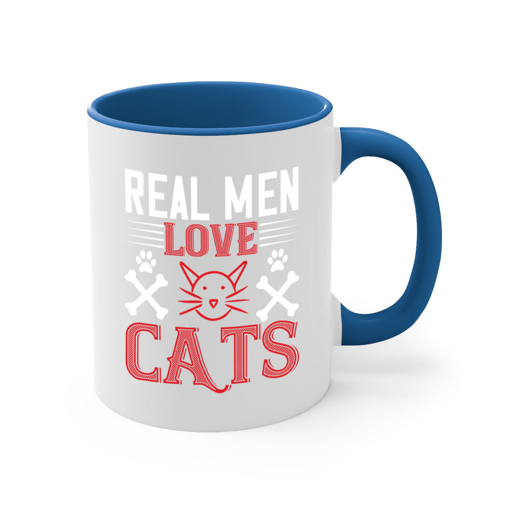 real man love cats Style 113#- cat-Mug / Coffee Cup