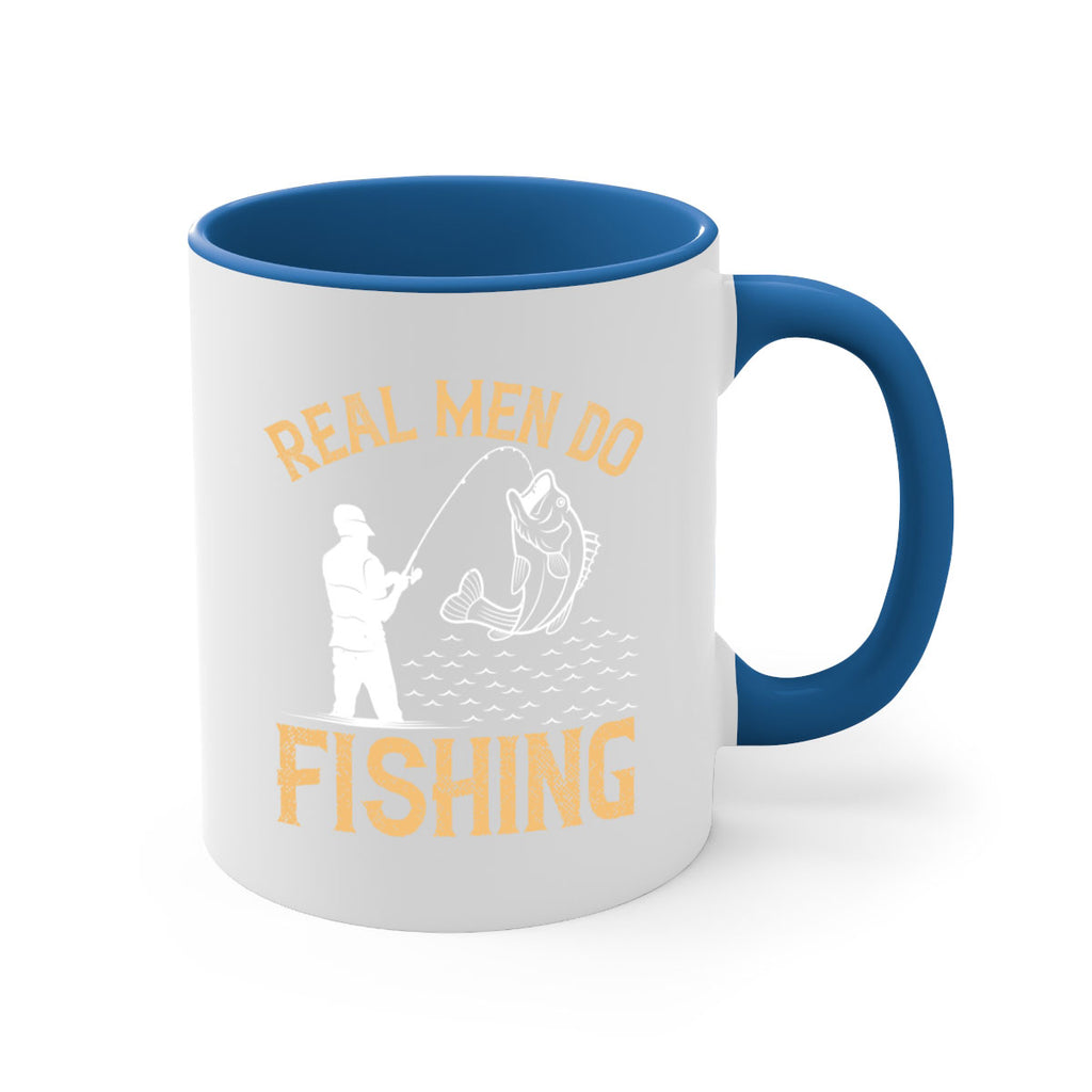 real men do fishing 240#- fishing-Mug / Coffee Cup