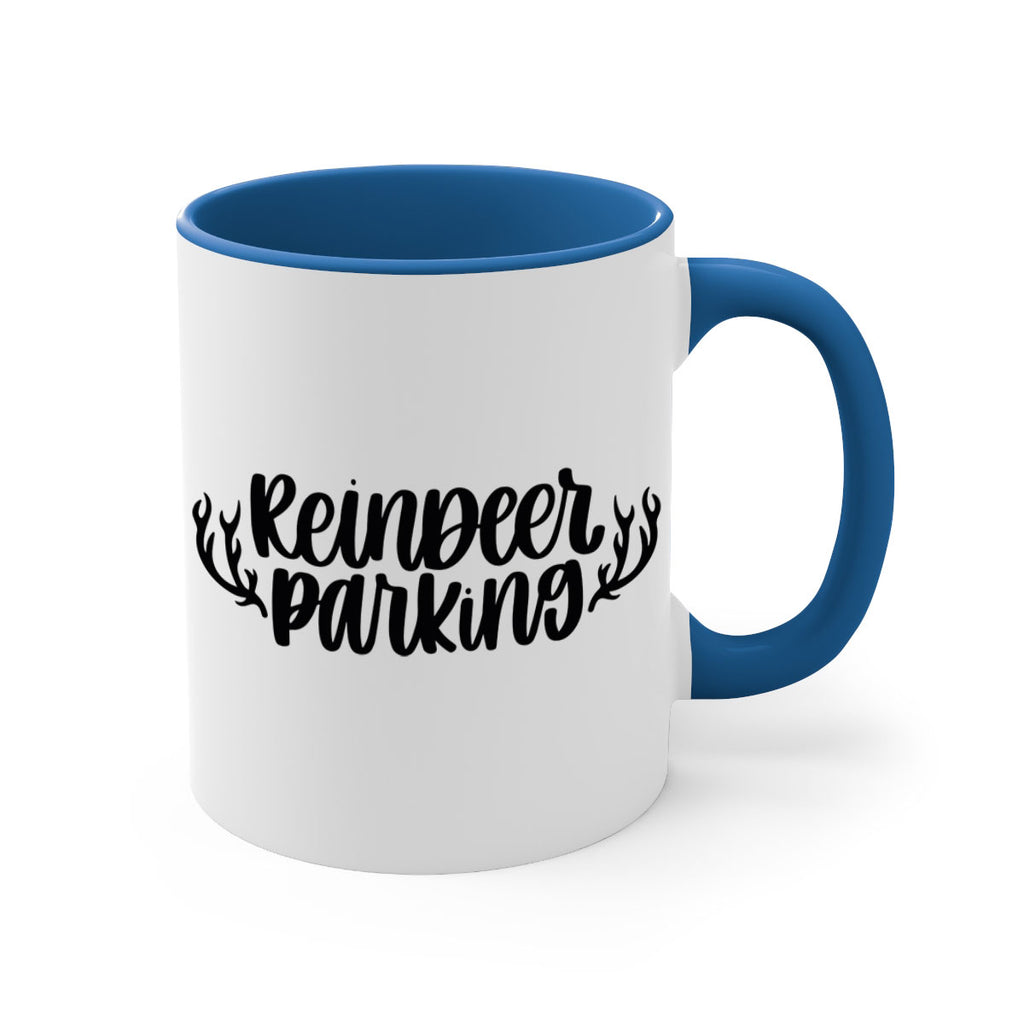 reindeer parking 64#- christmas-Mug / Coffee Cup