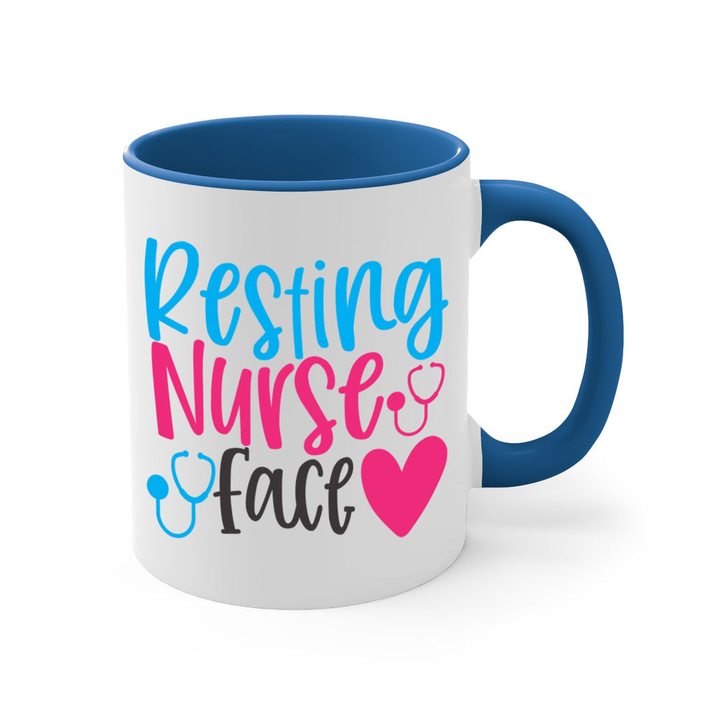 resting nurse face Style Style 56#- nurse-Mug / Coffee Cup