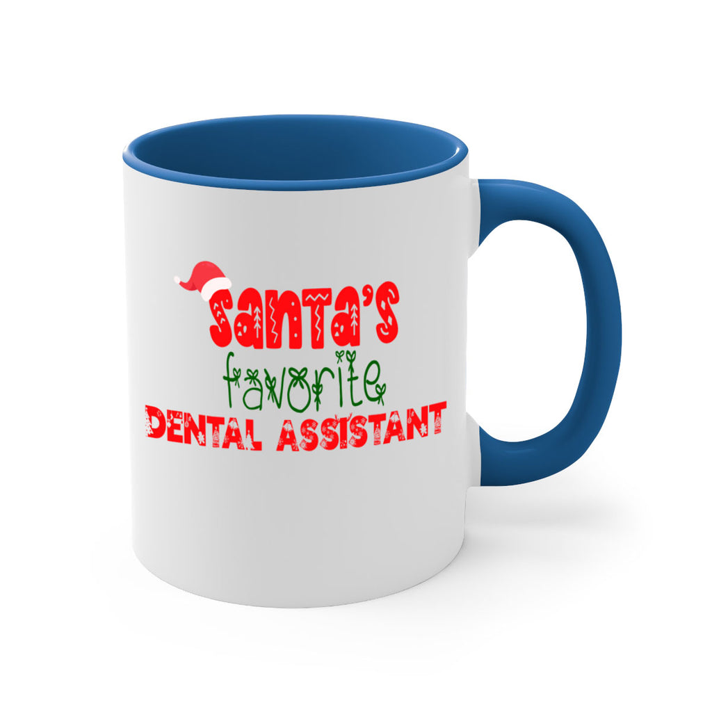 santas favorite dental assistant style 774#- christmas-Mug / Coffee Cup