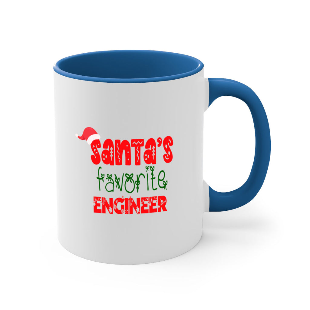 santas favorite engineer style 802#- christmas-Mug / Coffee Cup
