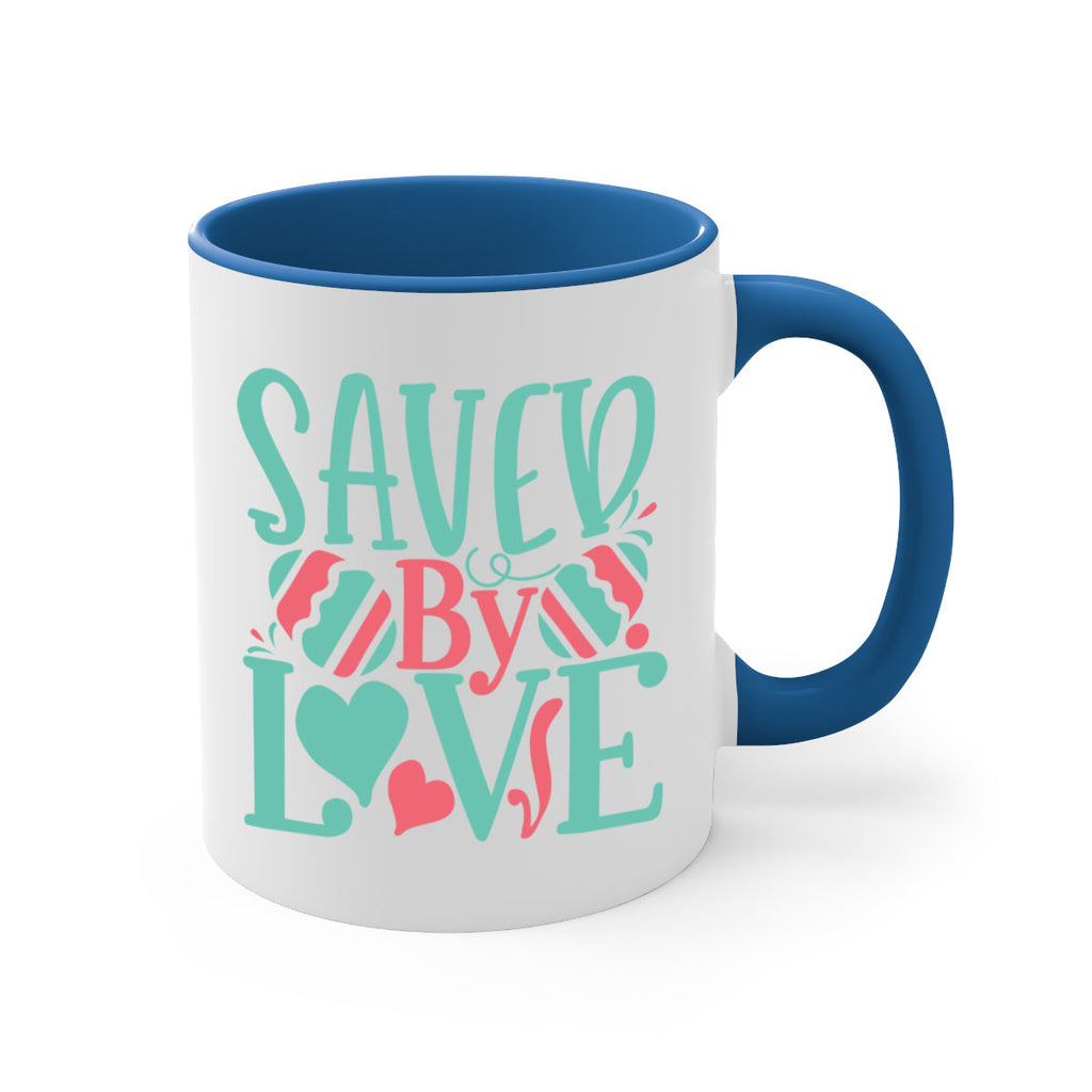 saved by love 106#- easter-Mug / Coffee Cup