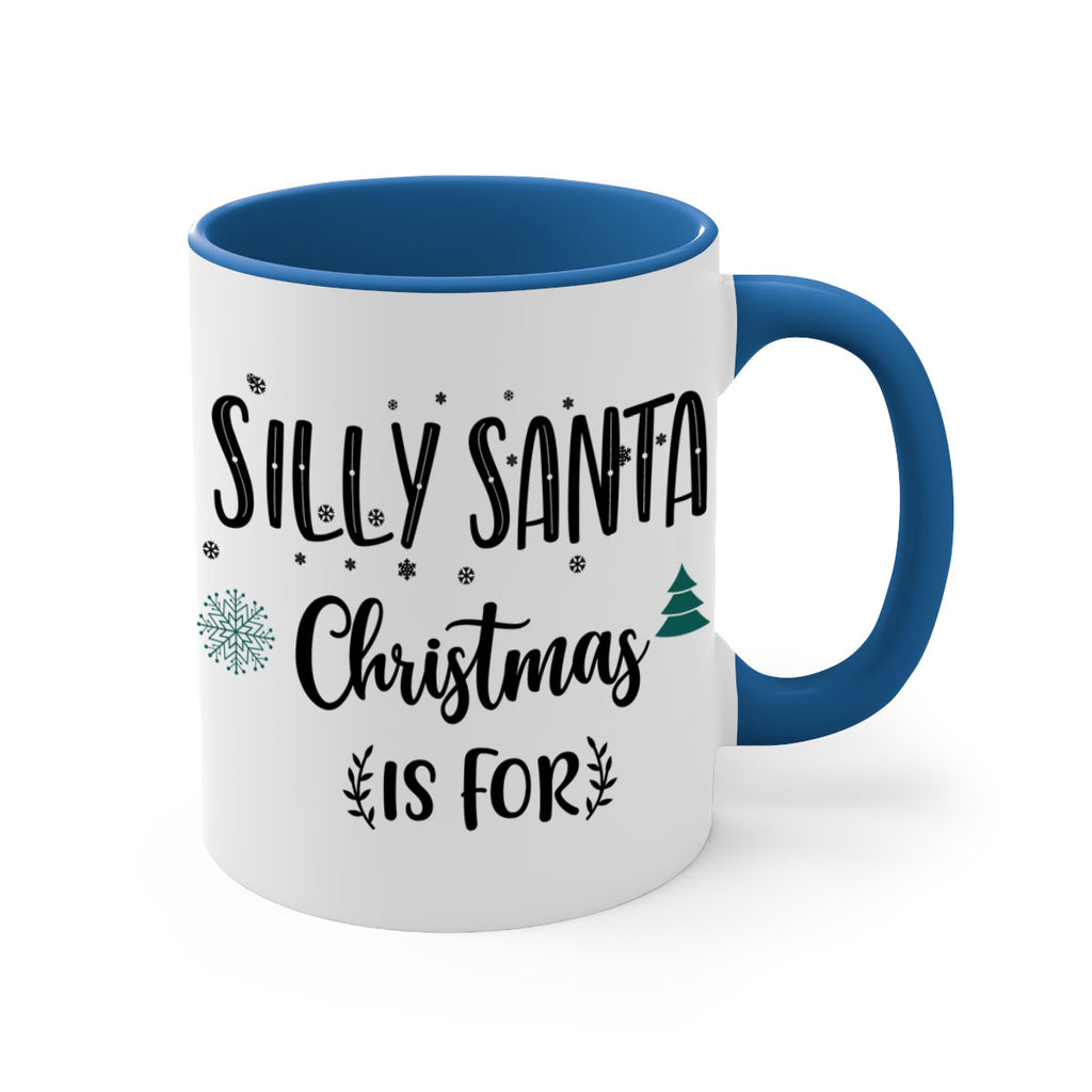 silly santa christmas is for jesus style 1175#- christmas-Mug / Coffee Cup