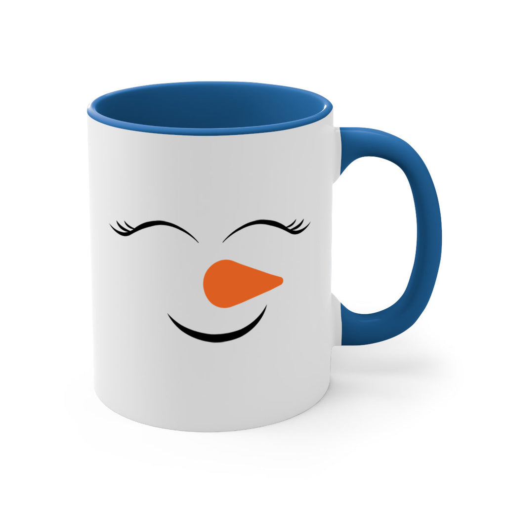snowman face style 1178#- christmas-Mug / Coffee Cup