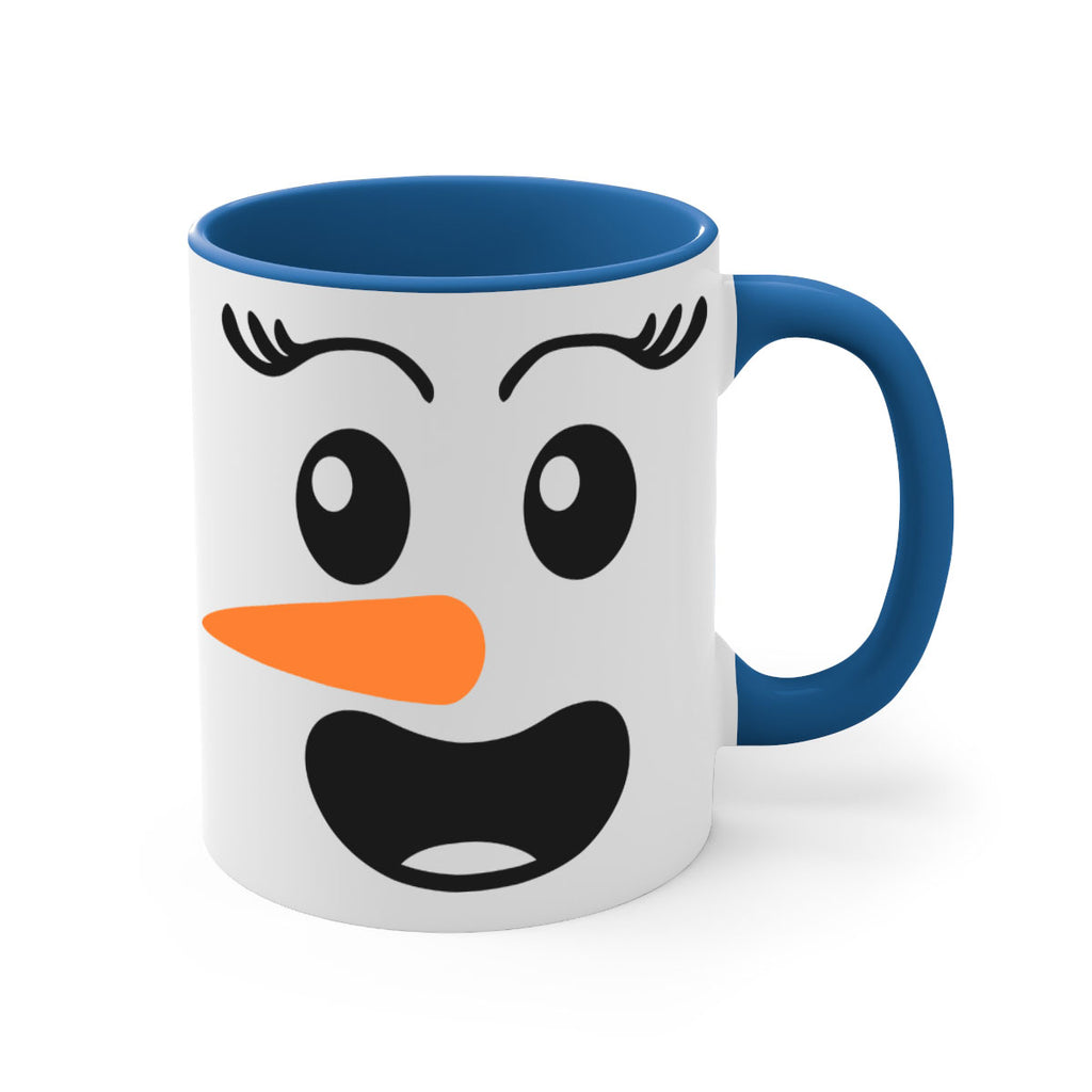 snowman face style 1180#- christmas-Mug / Coffee Cup