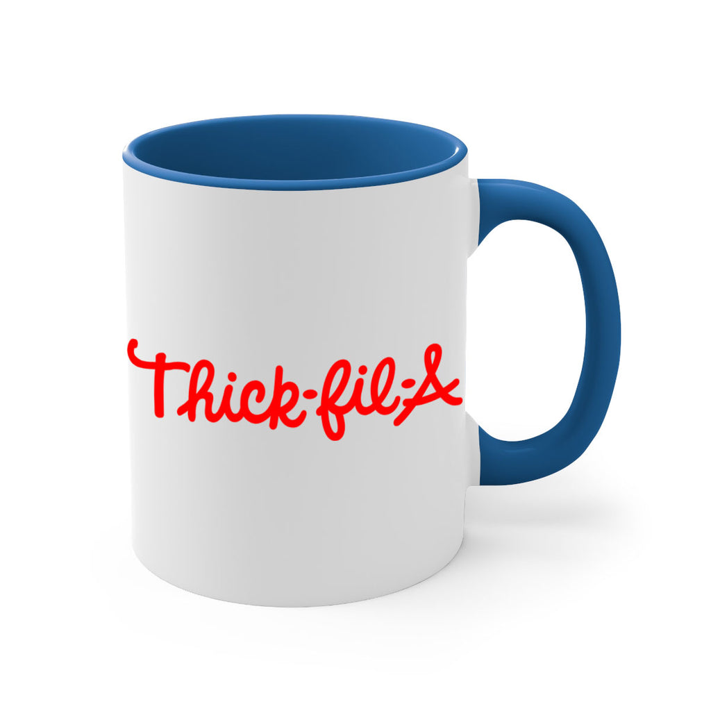 thick fil a 21#- black words - phrases-Mug / Coffee Cup