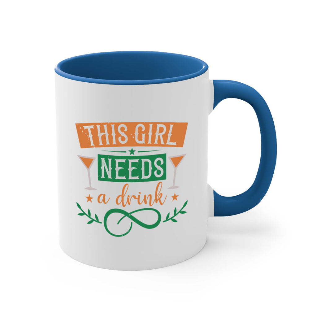 this girl needs a drink 1#- mardi gras-Mug / Coffee Cup