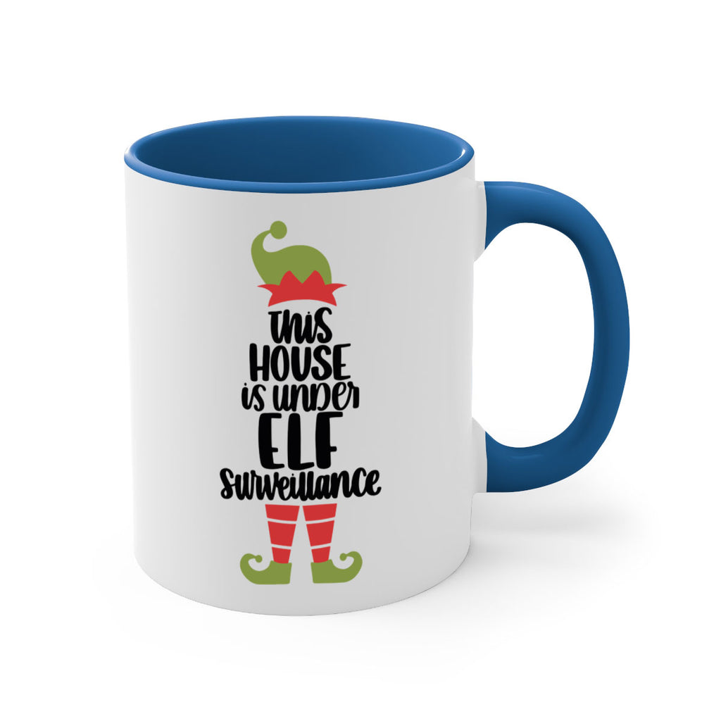 this house is under elf surveillance 38#- christmas-Mug / Coffee Cup